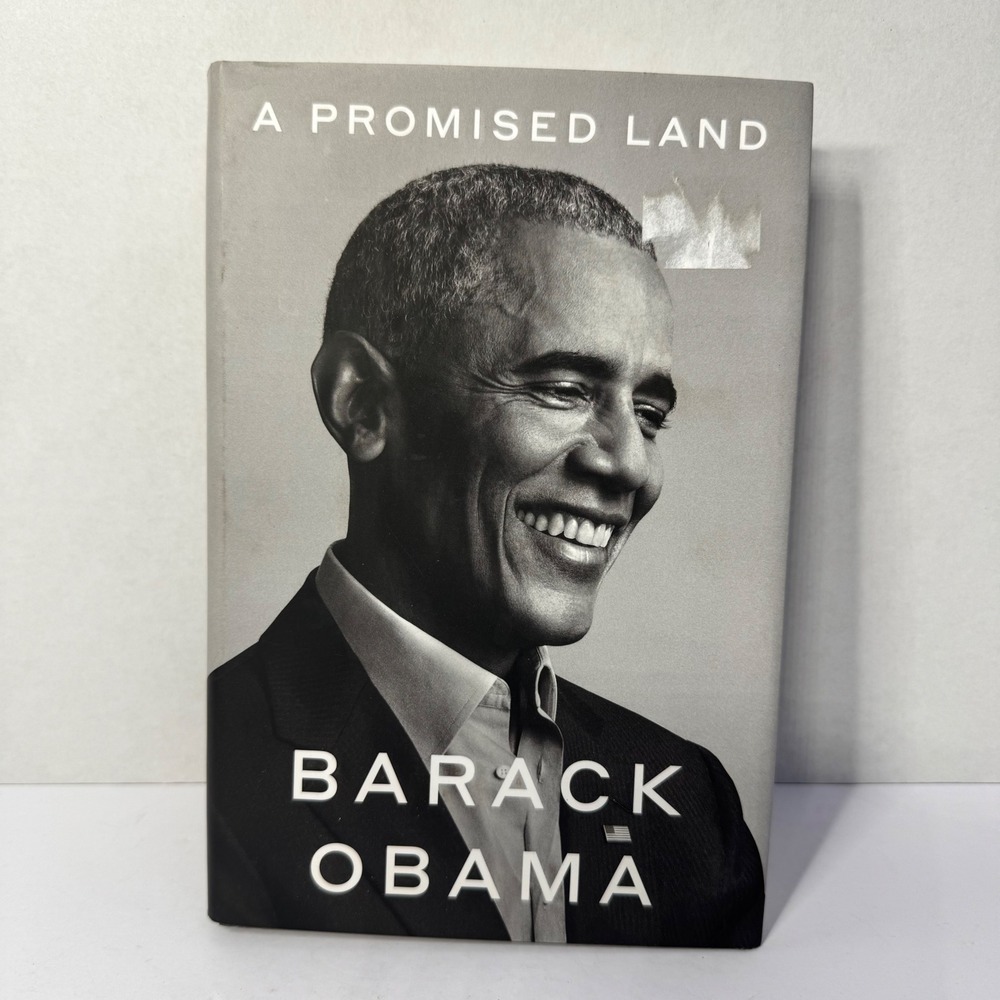 A Promised Land by Barack Obama First Edition Hardcover Memoir Book Crown 2020